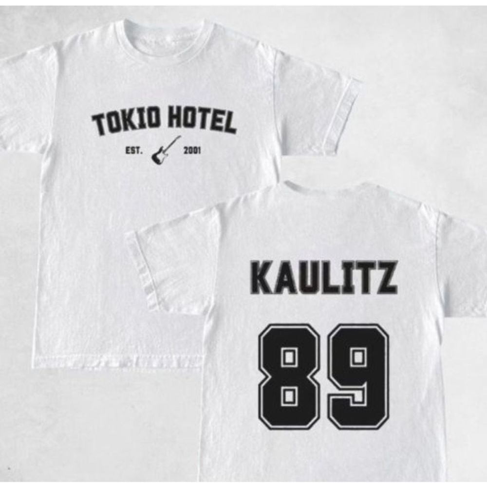 Tokio Hotel Band Kaulitz 89 2 Sided T Shirt